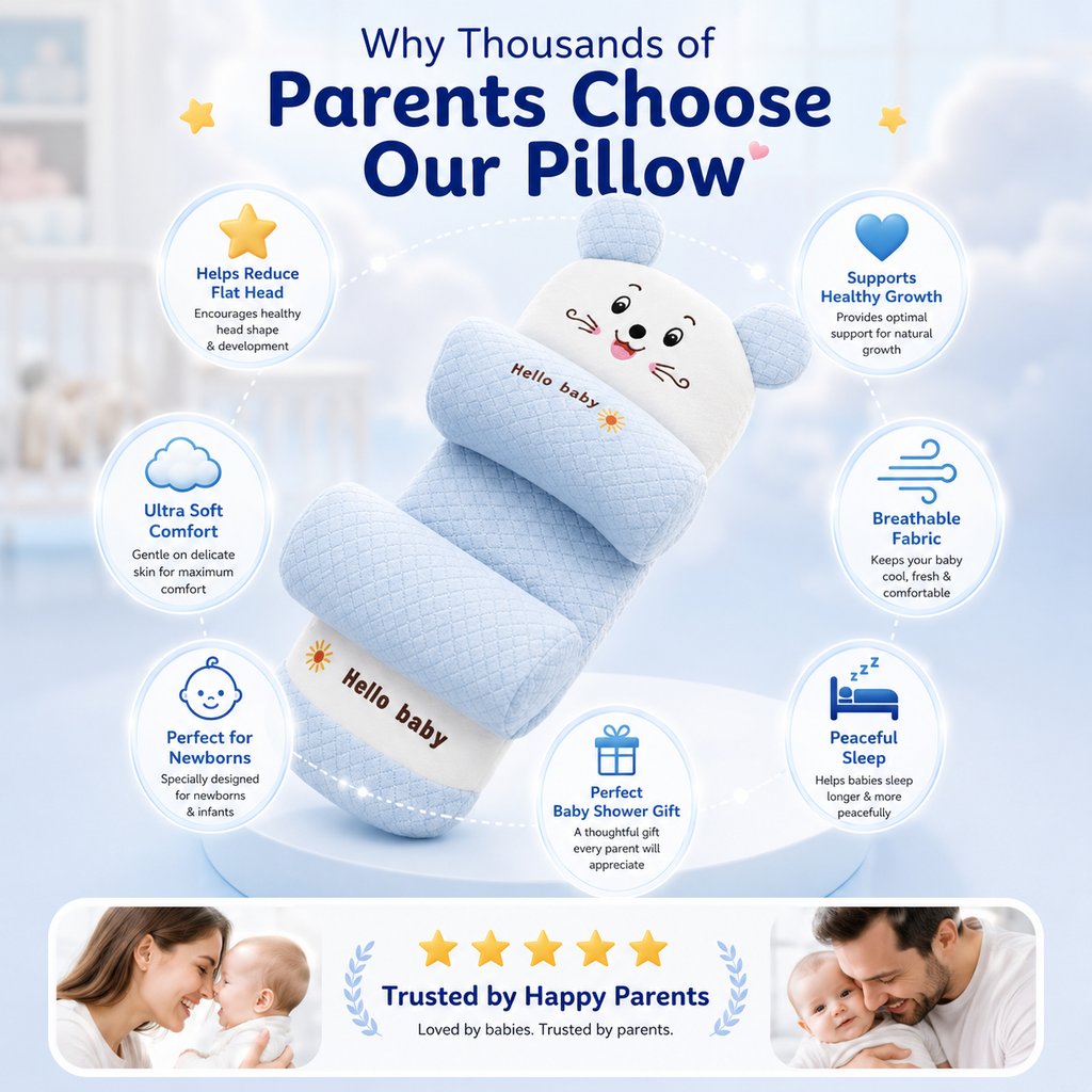 Baby Head Shaping Sleep Pillow