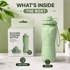 600ml Foldable Silicone Water Bottle