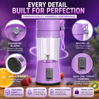 Portable USB Rechargeable Mini Blender Bottle