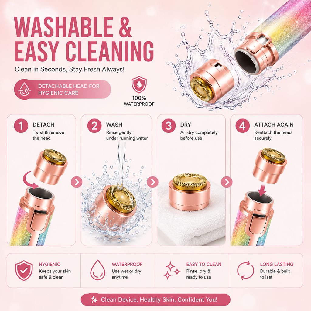 2-in-1 Painless Electric Hair Remover & Trimmer